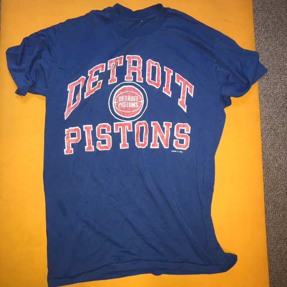 Vintage Detroit Pistons T-shirt - Picture 1 of 3